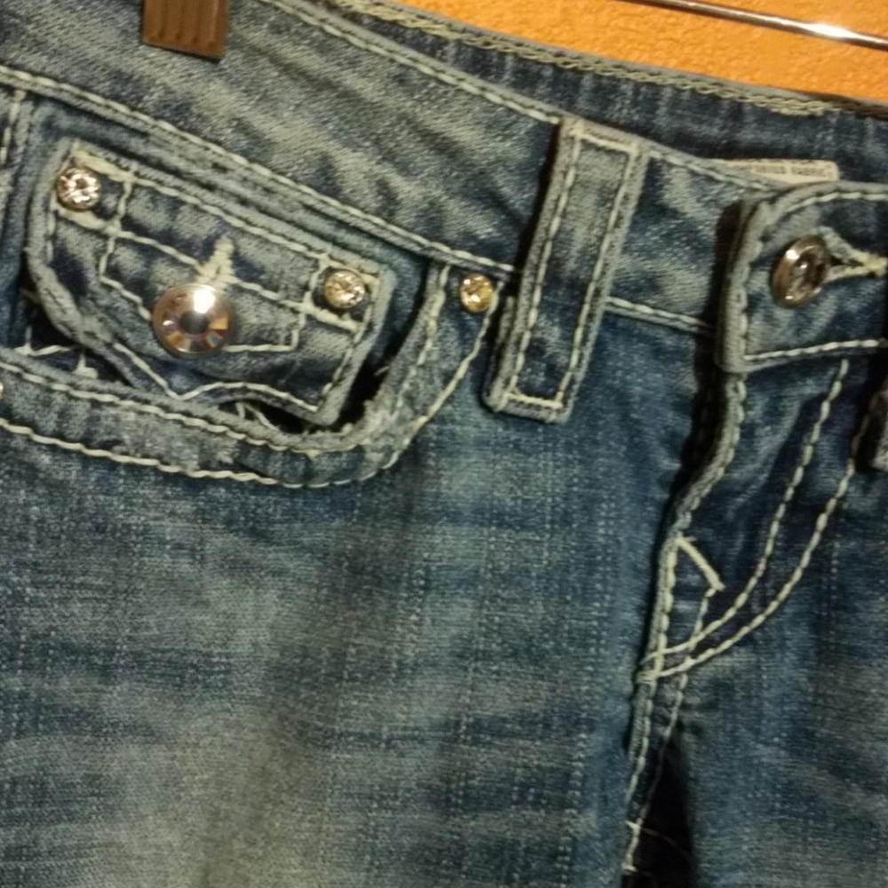 True Religion Rhinestone Button - image 5